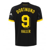 Billiga Borussia Dortmund Sebastien Haller #9 Borta fotbollskläder 2023-24 Kortärmad